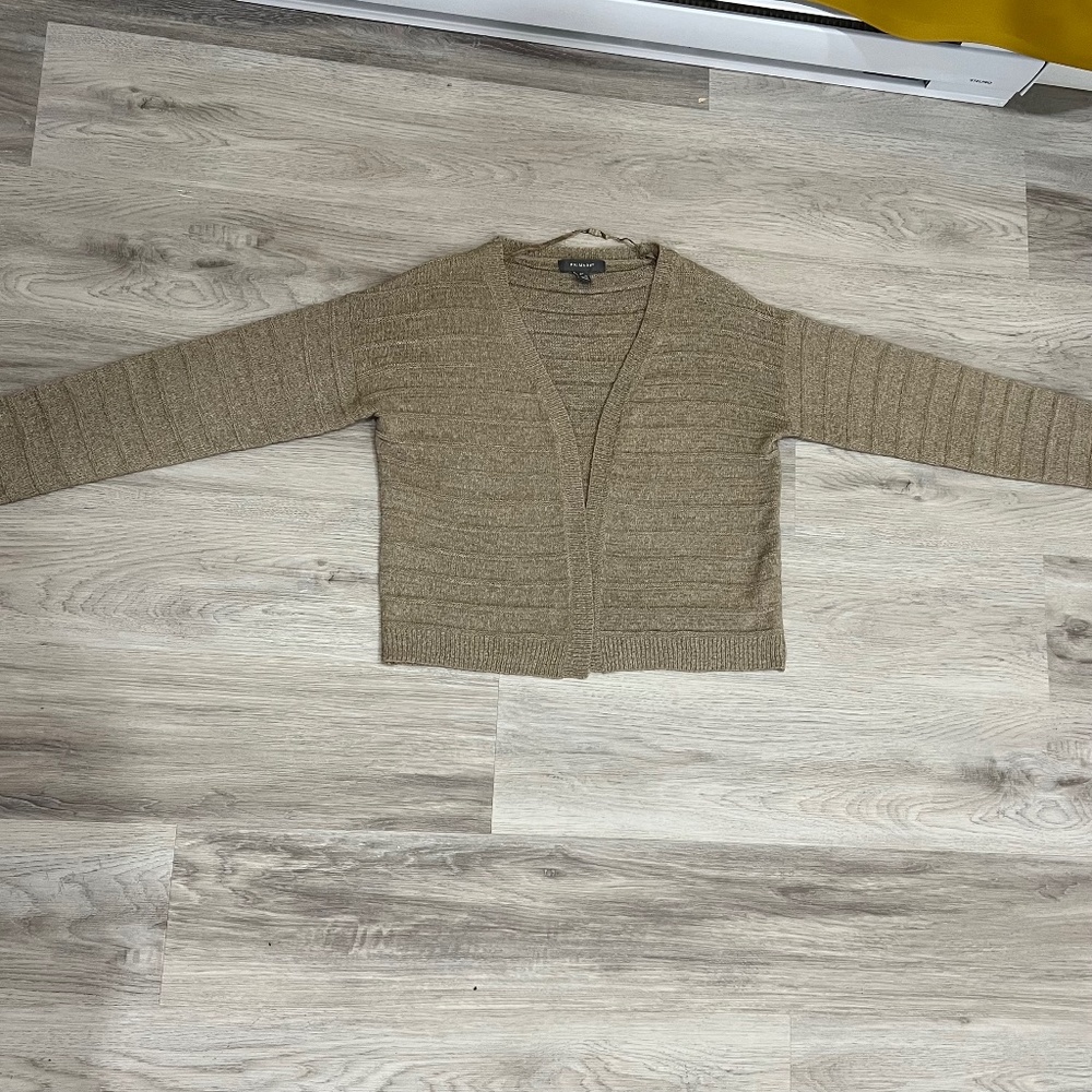 Pull Cardigan Sweater Primark Brown Base XS